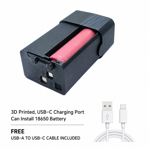 Custodia batteria usbc per - batteria,
